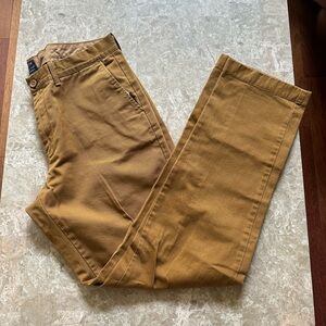 J. Crew Tan Chinos Classic Straight-Leg Pants